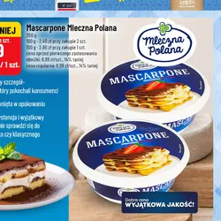 Mascarpone Mleczna Polana