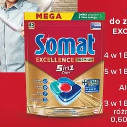 Kapsułki do zmywarki EXCELLENCE SOMAT