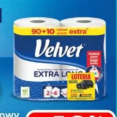 Papier toaletowy EXTRA LONG VELVET