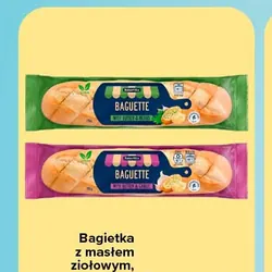 Bagietka z masłem ziołowym/czosnkowym