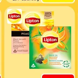 Herbata czarna, zielona LIPTON