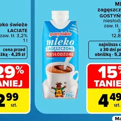 Mleko zagęszczone GOSTYŃSKIE