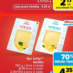 Ser żółty Monki