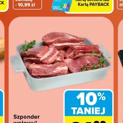 Szponder wołowy z kością