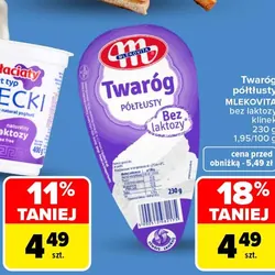 Twaróg półtłusty MLEKOVITA