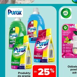 Produkty do prania i płukania tkanin PUROX