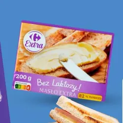 Masło ekstra CARREFOUR bez laktozy