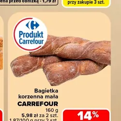 Bagietka korzenna mała CARREFOUR