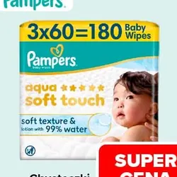 Chusteczki nawilżane Pampers Aqua Soft Touch