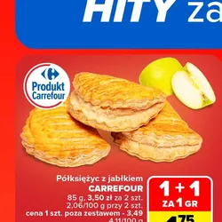 Półksiężyc z jabłkiem Carrefour