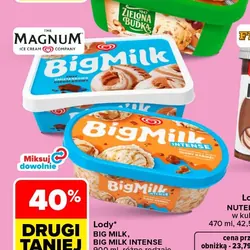 Lody BIG MILK