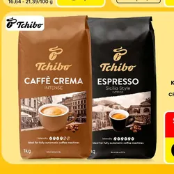 Kawa ziarnista SICILIA STYLE, CREMA, MILANO TCHIBO