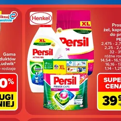 Proszek, żel, kapsułki do prania Persil