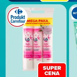 Zestaw płatków kosmetycznych CARREFOUR