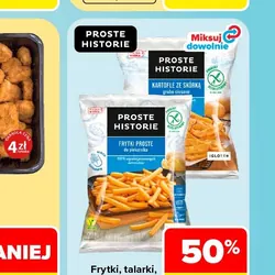 Frytki, talarki, kartofle mrożone