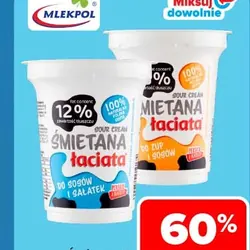 Śmietana ŁACIATA
