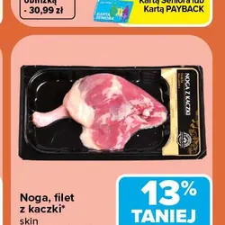 Noga, filet z kaczki