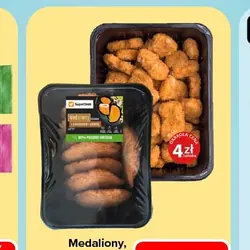 Medaliony, nuggetsy