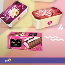 Lody Finezja o smaku śmietankowo-czekoladowym