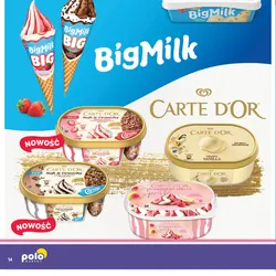 Lody Big Milk rożek