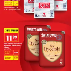 Ser żółty w plastrach Rycerski Światowid