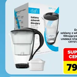 Dzbanek szklany z wkładem filtrującym UNIMAX STANDARD DAFI