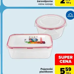 Pojemniki plastikowe
