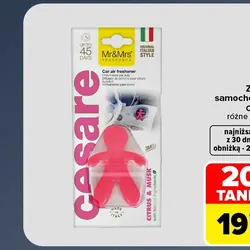 Zapach samochodowy CESARE