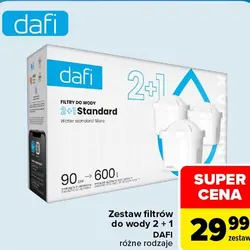 Zestaw filtrów do wody 2+1 DAFI
