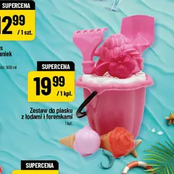 Zestaw do piasku z lodami i foremkami