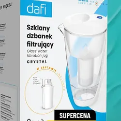 Dzbanek filtrujący szklany Dafi