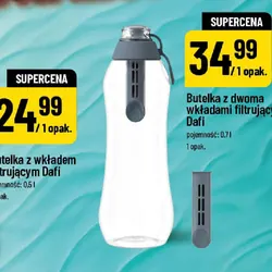 Butelka z dwoma wkładami filtrującym Dafi