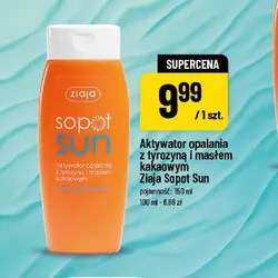 Aktywator opalania z tyrozyną i masłem kakaowym Ziaja Sopot Sun