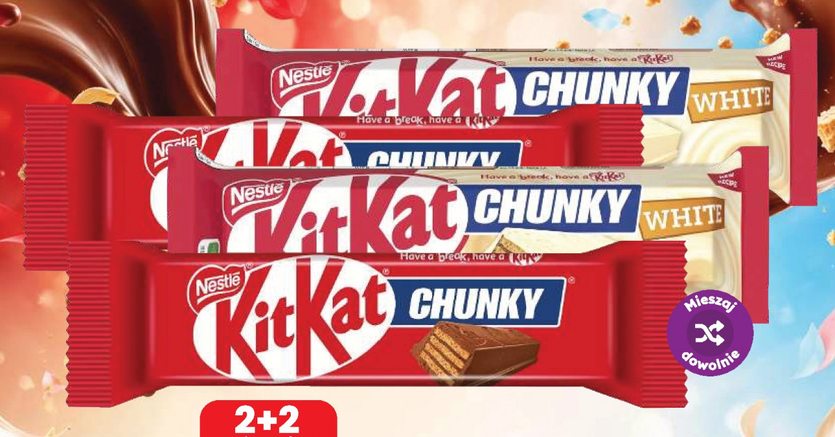 Kit Kat za 1,79 zł?! Słodka promocja w Dino, która znika z półek błyskawicznie