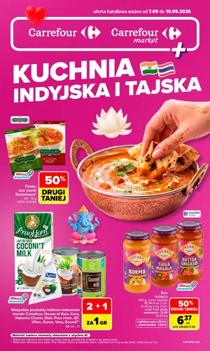 Gazetka w SUMIE kuchnia indyjska i tajska