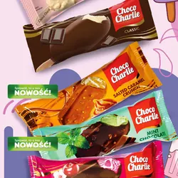 Lody Choco Charlie Salted Caramel Crunch