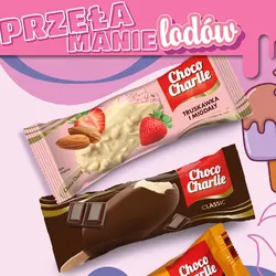Lody Choco Charlie Truskawka i Migdały