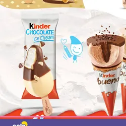 Lody Kinder Chocolate