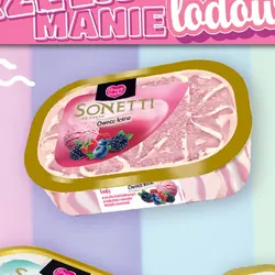 Lody Sonetti owoce leśne