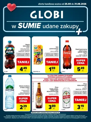 Gazetka Globi w SUMIE udane zakupy