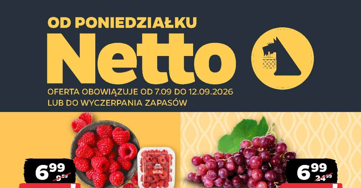 Mega okazja w Netto: Winogrona Red Globe za 6,99 zł zamiast 24,99 zł — biegaj do sklepu!