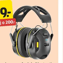 Nauszniki ochronne z funkcją Bluetooth 33 dB