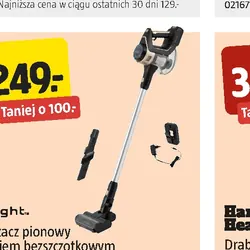 Odkurzacz pionowy z silnikiem bezszczotkowym
