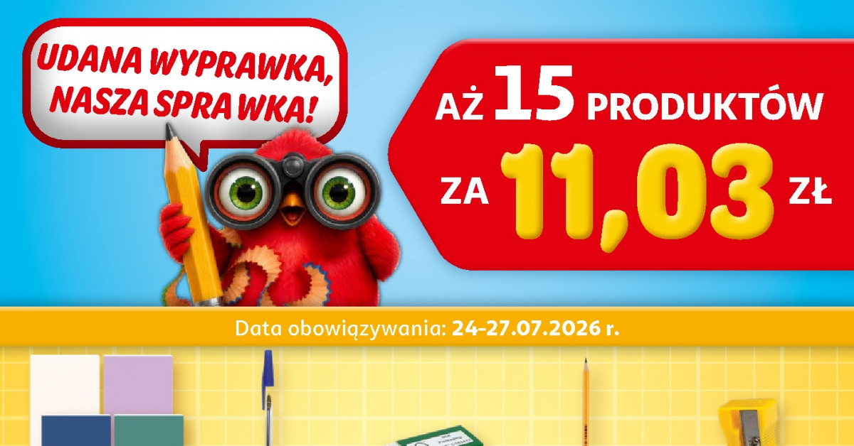 Nowa gazetka Auchan (24.07–27.07). Zobacz, co warto kupić TERAZ — hity za grosze!