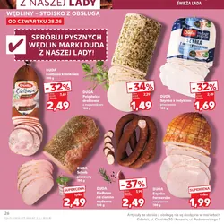 DUDA Kiełbasa na ciemno wędzona