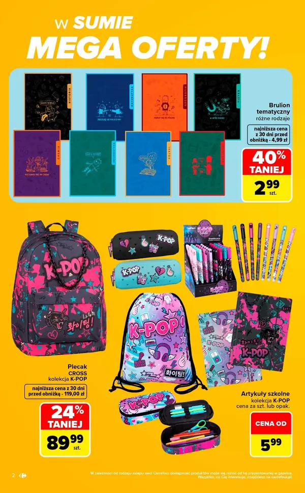 Strona 2 gazetki Carrefour