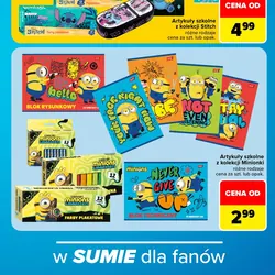 Artykuły szkolne z kolekcji Minionki