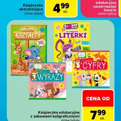 Książeczka edukacyjna z zabawami kaligraficznymi