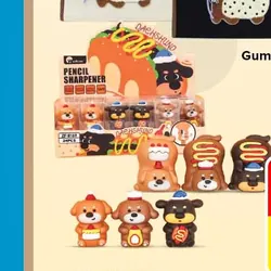 Gumka, temperówka kolekcja DOG