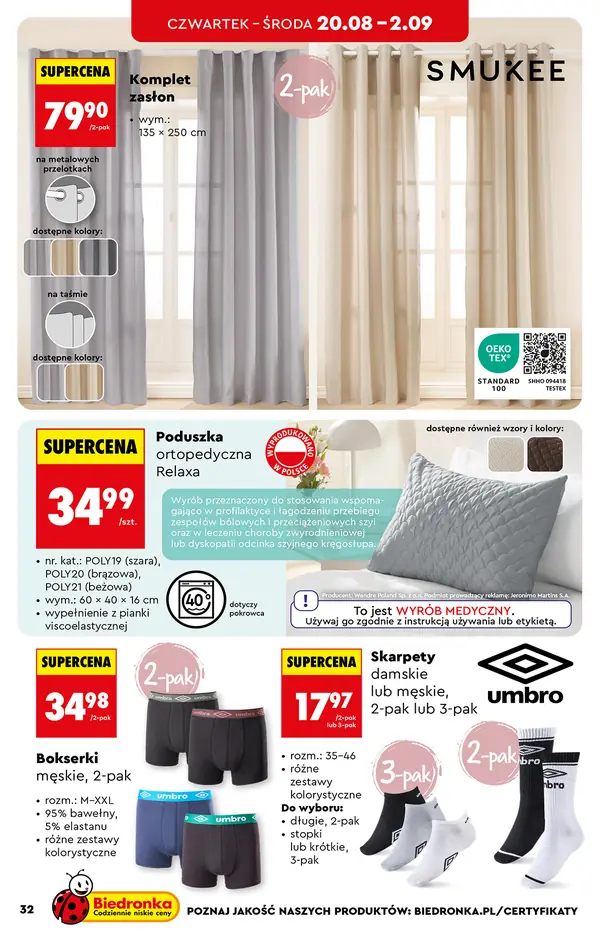 Strona 32 gazetki Biedronka